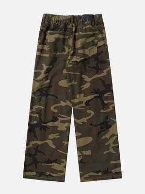 Pantalon Aelfric Eden Camo Distressed Vert Camouflage | HTP-15714827